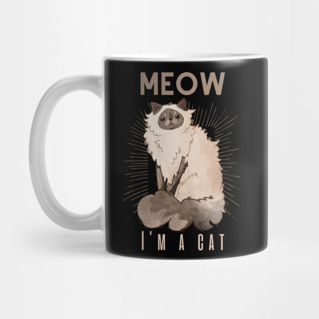 Meow, I’m a cat - Persian Point Furbaby by Feline Emporium